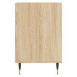 TV Cabinet Sonoma Oak 100x35x55 cm Engineered Wood 831311