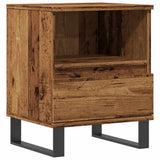 Bedside Cabinet Old Wood 40x35x50 cm Engineered Wood 857376
