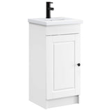 Bathroom Vanity with Sink White 42 x 40 x 84.5 cm 890054