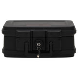 Safe Box Black 38x32.5x16.5 cm 154960