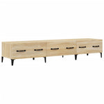 TV Cabinet Sonoma Oak 150x34,5x30 cm Engineered Wood 812648