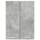 Hanging Cabinet Concrete Grey 60 x 31 x 80 cm Engineered Wood 884277