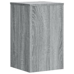 ZNTS Plant Stands 2 pcs Grey Sonoma 30x30x50 cm Engineered wood 852920