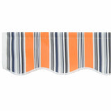 Awning Replacement Fabric Multicolour 380 x 195 cm Polyester 42000515