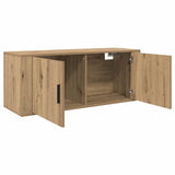 Wall-mounted TV Cabinet Set Artisan Oak Engineered Wood 3415585