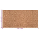 Cork Roll 100x200 cm 8 mm 153135