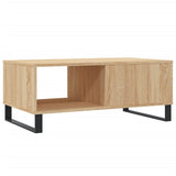 Coffee Table Sonoma Oak 90x50x36.5 cm Engineered Wood 830575