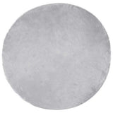 Faux Sheepskin Rug TAFALLA Grey 200 cm Polyester 42021539