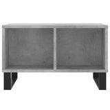 Coffee Table Concrete Grey 60x50x36.5 cm Engineered Wood 830552