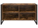 Shoe Cabinet 60 x 35 x 44 cm Engineered Wood Smoke Oak 886458