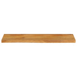 Table Top Live Edge 100x30x2.5 cm Solid Wood Mango 370528