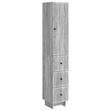 Cabinet Set 2 pcs 33 x 34.5 x 90 cm Engineered Wood 3416391