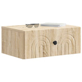 Wall-Mounted Bedside Cabinet 2 pcs Sonoma Oak 49 x 34.5 x 20 cm 898110