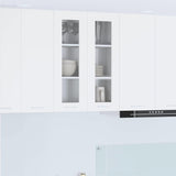 Hanging Cabinet with Door White 60 x 31 x 80 cm Engineered Wood 884314