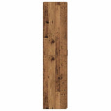 Highboard 2 pcs Old Wood 70 x 42.5 x 185 cm 3365588