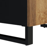Sideboard with 2 Doors 60x33x75 cm Solid Wood Mango 352916