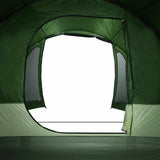 Family Tent Tunnel 8-Person Green Waterproof 94734