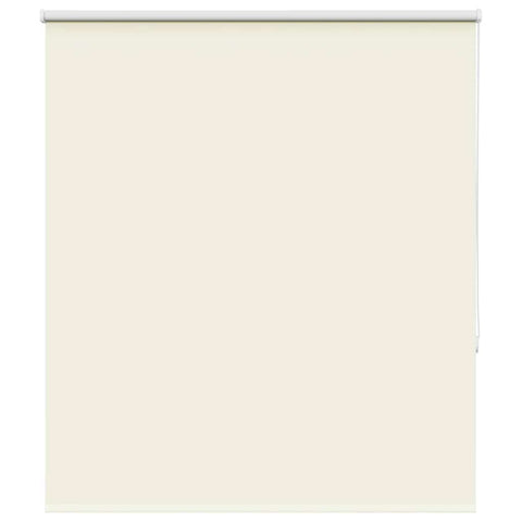 ZNTS Roller Blind Blackout Off White 140x175 cm Fabric Width 136.6 cm Polyester 4011682