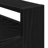 Kitchen Trolley Black Oak 60 x 45 x 80 cm Engineered Wood 862119