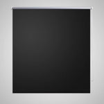 ZNTS Roller Blind Blackout 160 x 175 cm Black 240143