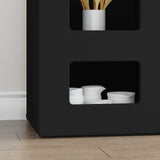 Sideboard Black 100 x 35 x 59 cm Engineered Wood 891345