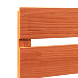 Headboard Brown 140.5 x 3 x 80 cm Solid Pine Wood 844445