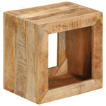 ZNTS Stool 40x30x40 cm Solid Wood Mango 337838