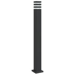 ZNTS Outdoor Floor Lamp Black 110 cm Aluminium 4006397