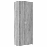 Storage Cabinet Grey Sonoma 70x42,5x225 cm Engineered Wood 3281334