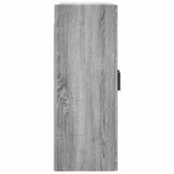 Wall Mounted Cabinet Grey Sonoma 69.5x34x90 cm 828482