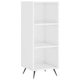 Highboard High Gloss White 34.5x34x180 cm Engineered Wood 3198955