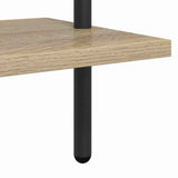 Bookshelf Sonoma Oak 60 x 24 x 203 cm Engineered wood 879972