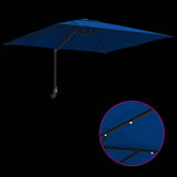 Garden Parasol 248.5 x 247.5 x 160 cm Polyester and Steel 42003258
