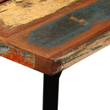 Bar Set 7 Pieces Solid Reclaimed Wood 275146