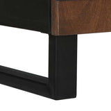 Bedside Cabinet Walnut 50 x 33 x 60 cm Solid Acacia wood 4018016