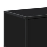 TV Cabinet Black 180x35x41 cm Engineered Wood 3300775