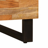 Coffee Table Brown 80 x 50 x 40 cm Solid Mango Wood 4018301