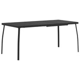 Outdoor Furniture Set Folding 7 pcs Anthracite Iron and Steel 3422898