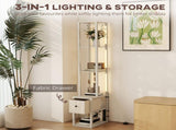 Bathroom Storage Cabinet-White 13939003