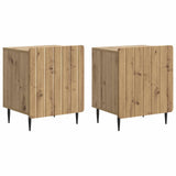 Bedside Cabinet 2 pcs Artisan Oak 43 x 34.5 x 52 cm 894354