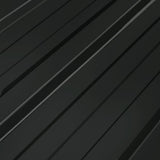 Roof Panels 12 pcs Galvanised Steel Anthracite 145720
