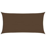 Sunshade Sail 160 g/m Brown 4x7 m HDPE 311795