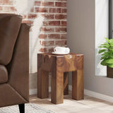 243471 Stool Solid Teak Wood