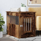 Dog Crate Furniture Old Wood 55x80x68 cm Engineered Wood 857642