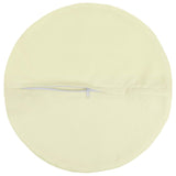 Cushion with Pillow HEERLEN 6 pcs Cream Polyester 929478