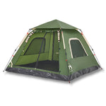 Camping Tent Dome 5-Person Green Quick Release 4004146