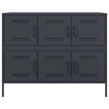 Sideboard Anthracite 100.5x39x79 cm Steel 843098