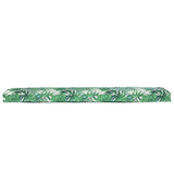 Pallet Cushion Green Leaf Pattern 180 x 40 x 8 cm Oxford Fabric 42001676