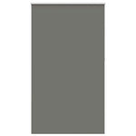 ZNTS Roller Blind Blackout Grey 140x210 cm Fabric Width 136.6 cm Polyester 4011188