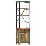 Highboard 55x30x180 cm Solid Wood Reclaimed 358884